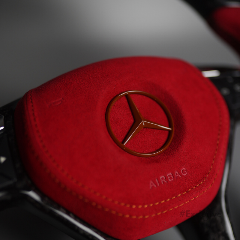 mercedes custom steering wheel