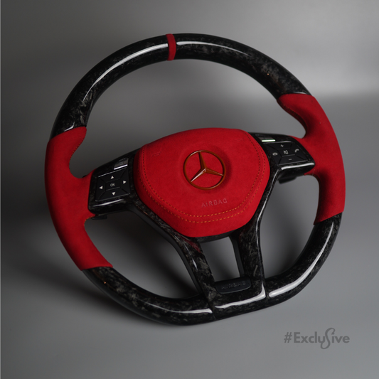 mercedes custom steering wheel