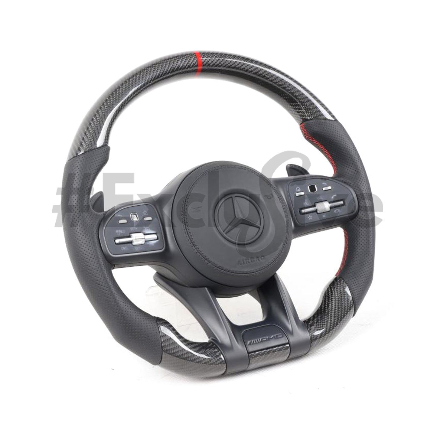 Exclusive Steering Custom Steering Wheel  for 2018+ Mercedes Benz C / CLA / CLS / E / G / GLA / GLB / GLE / GT / S Class AMG