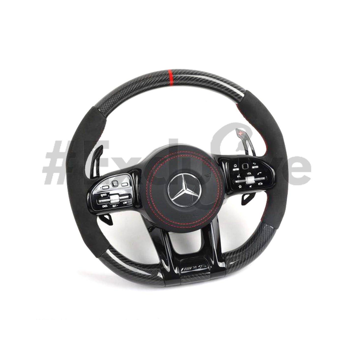 Exclusive Steering Custom Steering Wheel  for 2018+ Mercedes Benz C / CLA / CLS / E / G / GLA / GLB / GLE / GT / S Class AMG