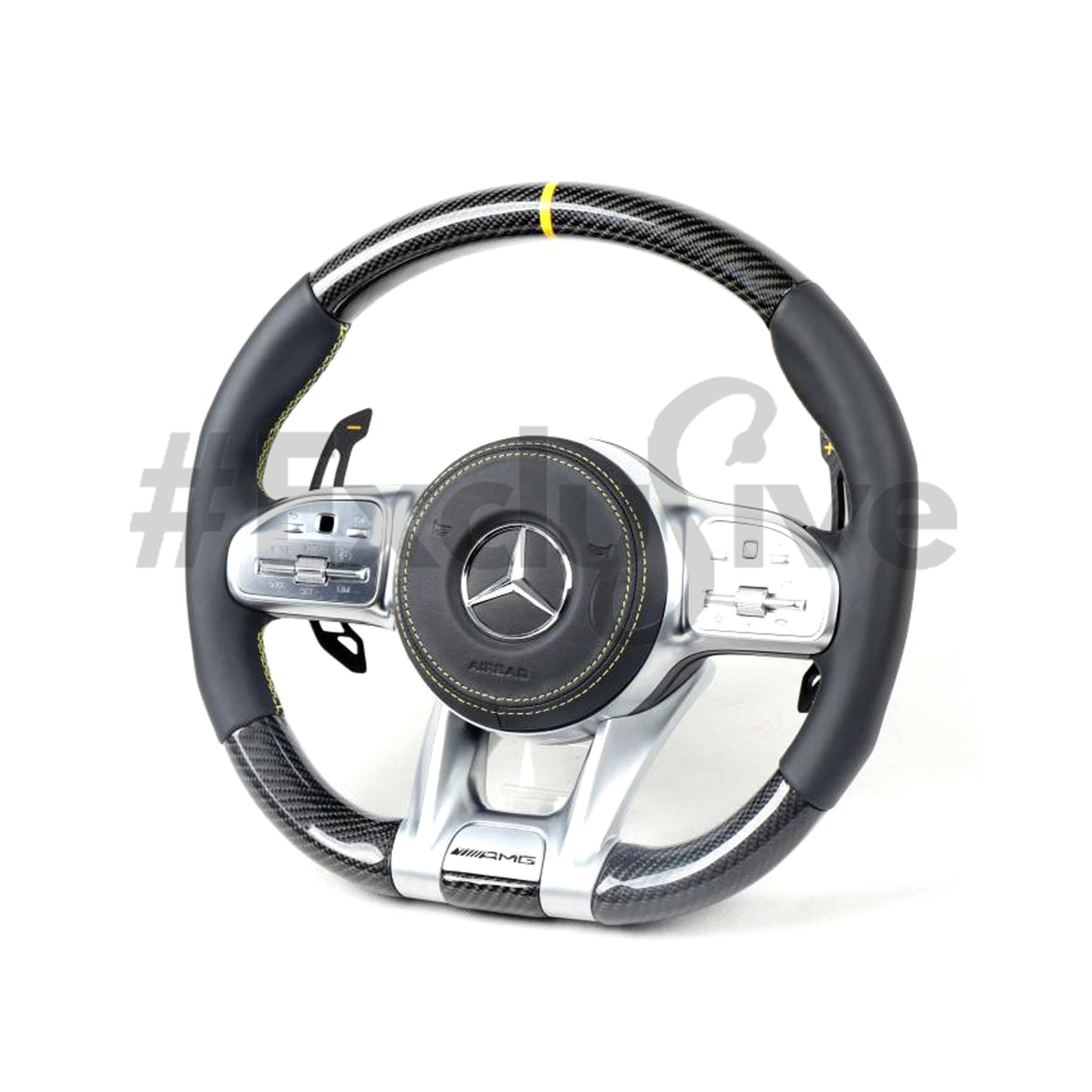 Exclusive Steering Custom Steering Wheel  for 2018+ Mercedes Benz C / CLA / CLS / E / G / GLA / GLB / GLE / GT / S Class AMG