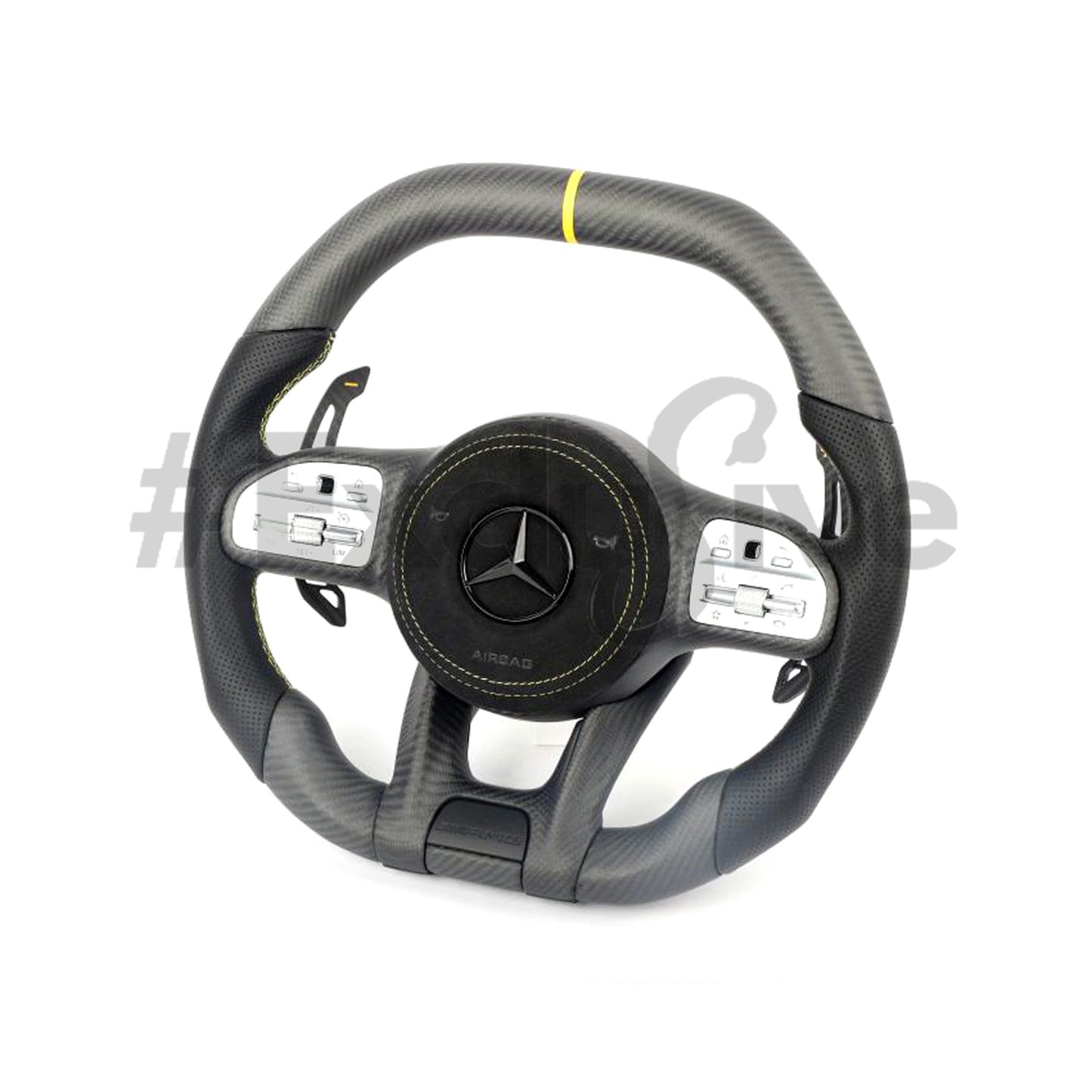 Exclusive Steering Custom Steering Wheel  for 2018+ Mercedes Benz C / CLA / CLS / E / G / GLA / GLB / GLE / GT / S Class AMG