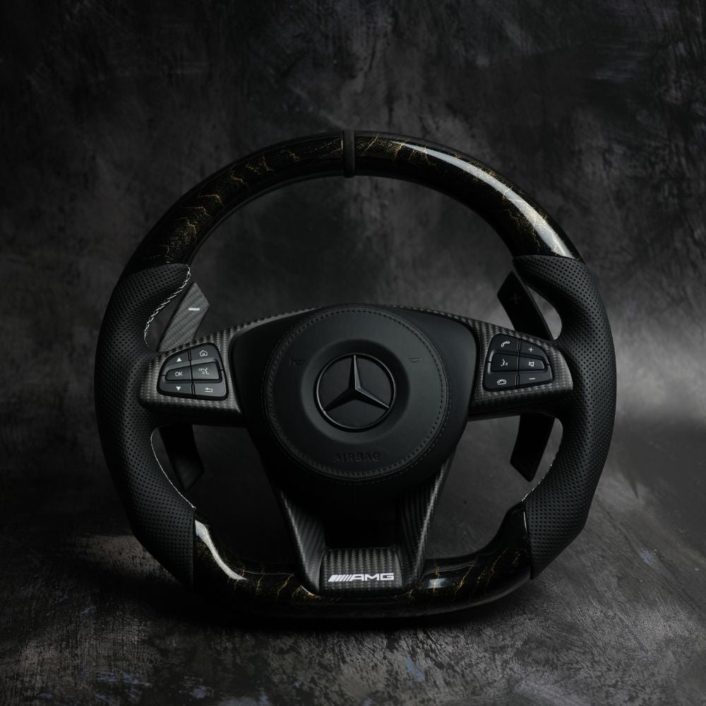 Mercedes Benz 2015-2018 AMG Custom Steering Wheel | Retrofit for older/ non-AMG Models Available