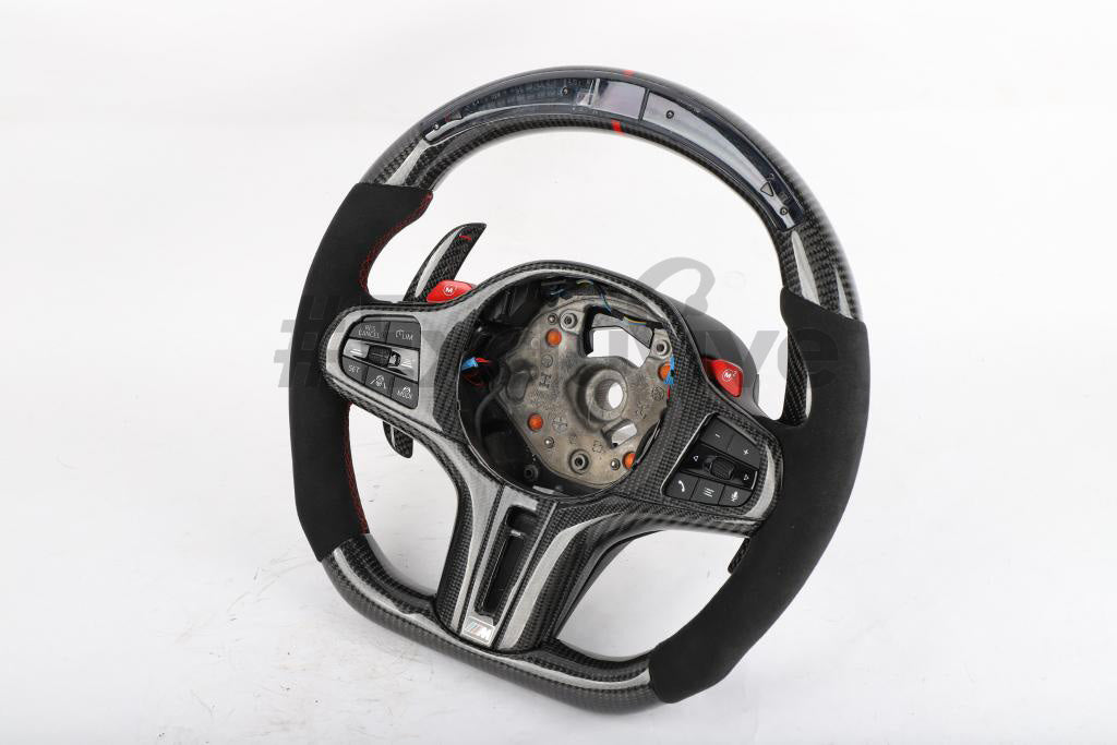 Exclusive Steering Custom Steering Wheel  for 18-24 BMW M2 M3 M4 M5 M8 X3M X4M X5M X6M X7 M60 s | G07 G87 G80 G82 G83 F90 F91 F92 F93 F95 F96 F97 F98