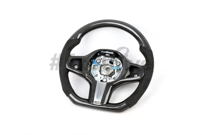 Exclusive Steering Custom Steering Wheel  for BMW M5 F90 & 91 /  M8 G15, G16, & G17 / X3 G01 / X4 G02 / X6 F86 / 5 Series G30 / 7 Series G11 / G12 s