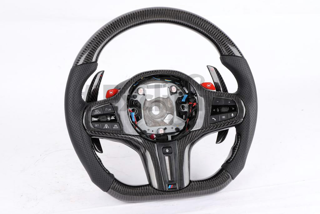 18-24 BMW M2 M3 M4 M5 M8 X3M X4M X5M X6M X7 M60 Custom Steering Wheels | G07 G87 G80 G82 G83 F90 F91 F92 F93 F95 F96 F97 F98