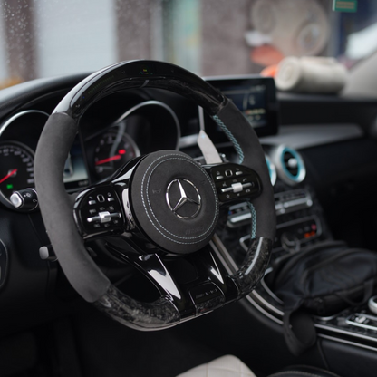 Exclusive Steering Custom Steering Wheel  for 2018+ Mercedes Benz C / CLA / CLS / E / G / GLA / GLB / GLE / GT / S Class AMG