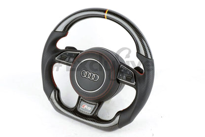 2012-2018 Audi A3 / A4 / A5 / A6 / A7 / A8 / S3 / S4 / S5 / S6 / S7 / S8 / RS7 Custom Steering Wheels