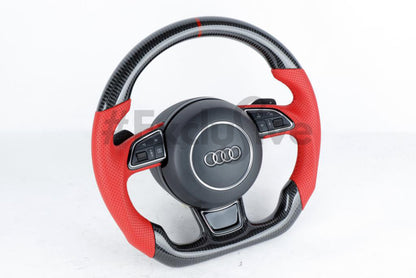 2012-2018 Audi A3 / A4 / A5 / A6 / A7 / A8 / S3 / S4 / S5 / S6 / S7 / S8 / RS7 Custom Steering Wheels