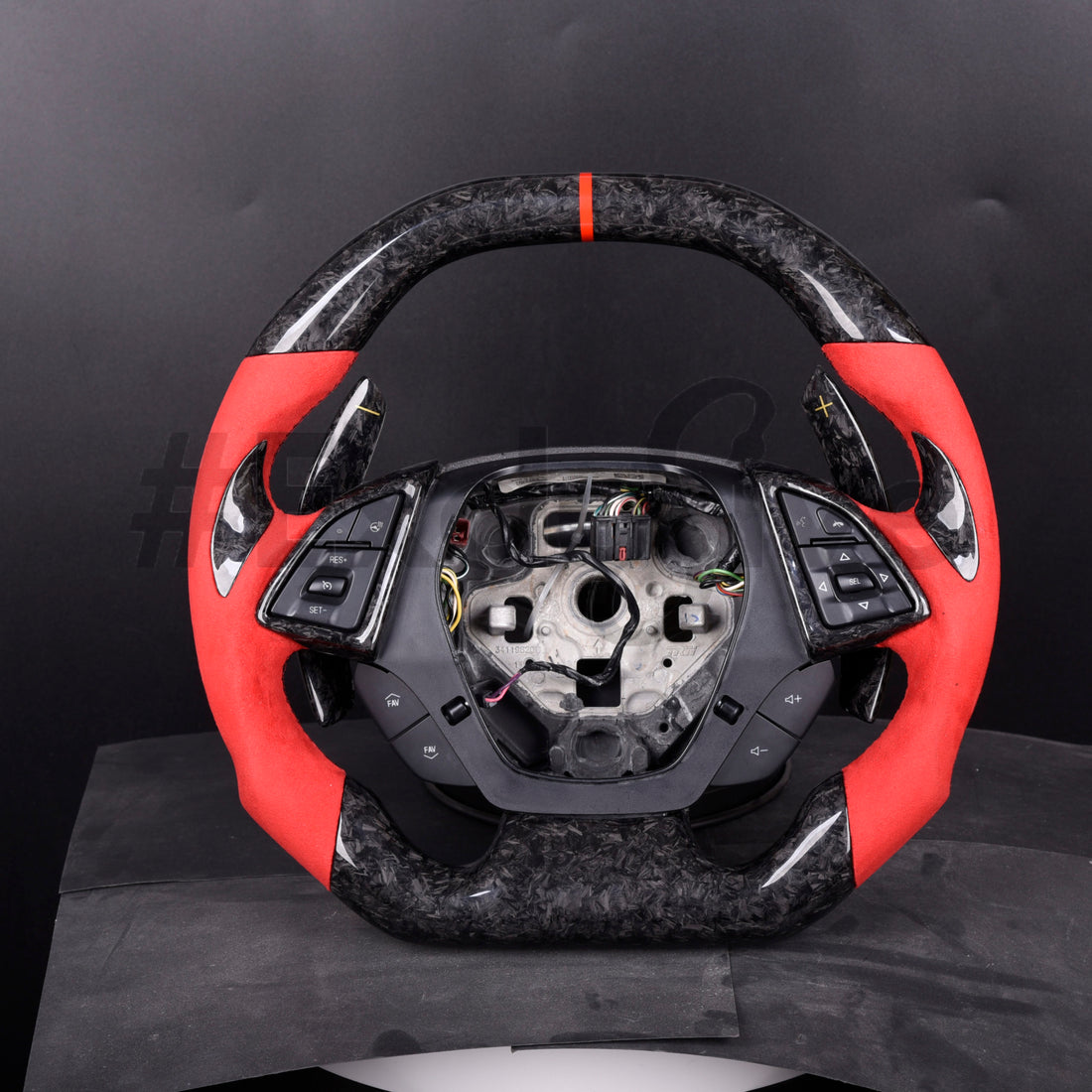 camaro carbon fiber steering wheel