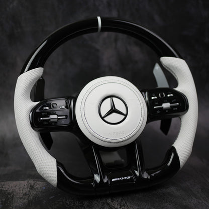 Exclusive Steering Custom Steering Wheel  for 2018+ Mercedes Benz C / CLA / CLS / E / G / GLA / GLB / GLE / GT / S Class AMG