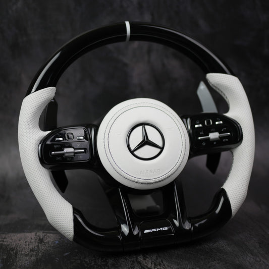 2018+ Mercedes Benz C / CLA / CLS / E / G / GLA / GLB / GLE / GT / S Class AMG Custom Steering Wheel