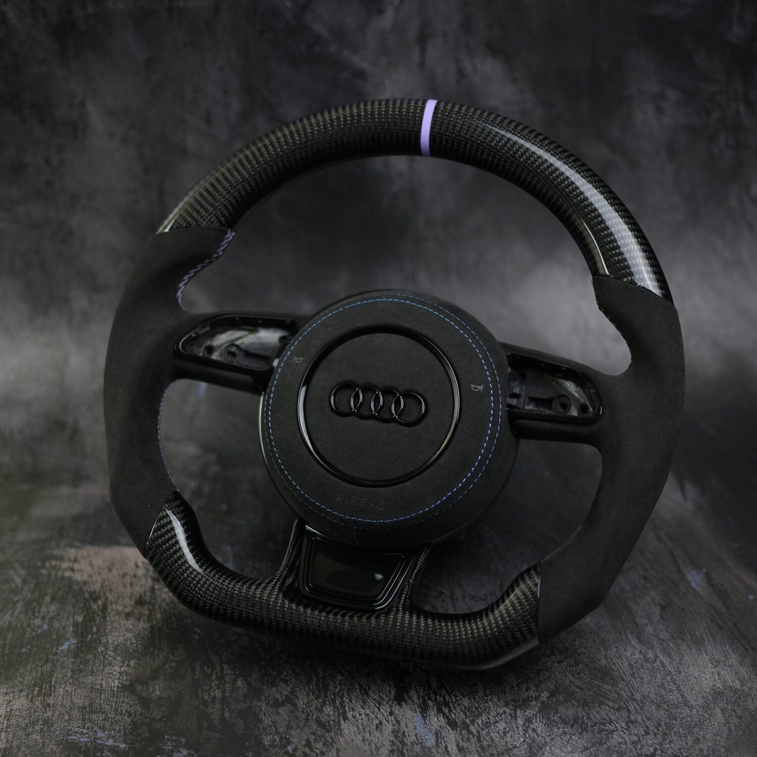 Exclusive Steering Custom Steering Wheel  for 2012-2018 Audi A3 / A4 / A5 / A6 / A7 / A8 / S3 / S4 / S5 / S6 / S7 / S8 / RS7 s