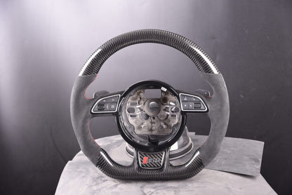 2012-2018 Audi A3 / A4 / A5 / A6 / A7 / A8 / S3 / S4 / S5 / S6 / S7 / S8 / RS7 Custom Steering Wheels