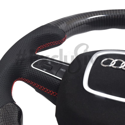 Audi A3 / A4 / A5 / A6 / Q5 / Q7 / S4 / S5 Custom Steering Wheel | 2005-2011