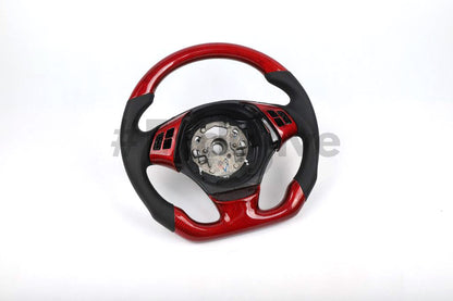 05-13 BMW 1/3/X1/X3/M3 Series M Sport Custom Steering Wheel | 3 Series/M3  E90 E91 E92 E93/ 1 Series E82/E88/ X1 E84/ X3 E83