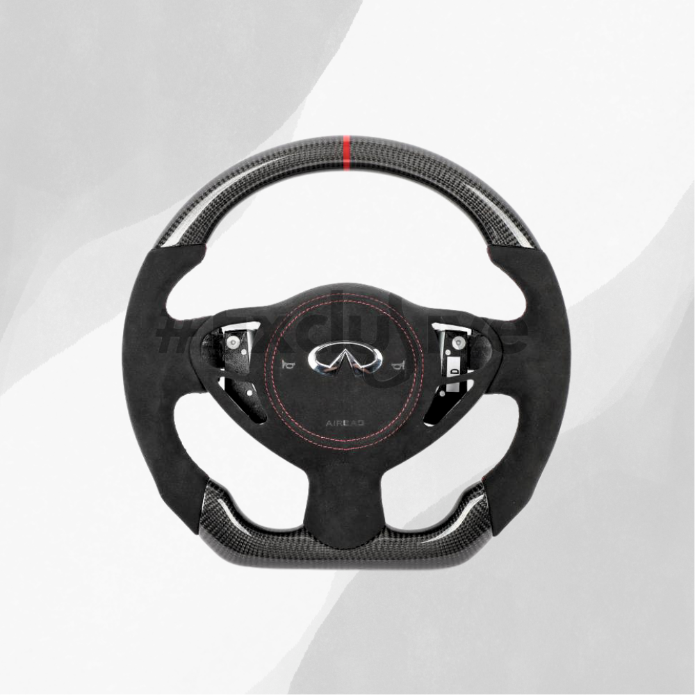 Exclusive Steering Custom Steering Wheel  for Infiniti FX35 FX37 FX50 QX70  | 2009+