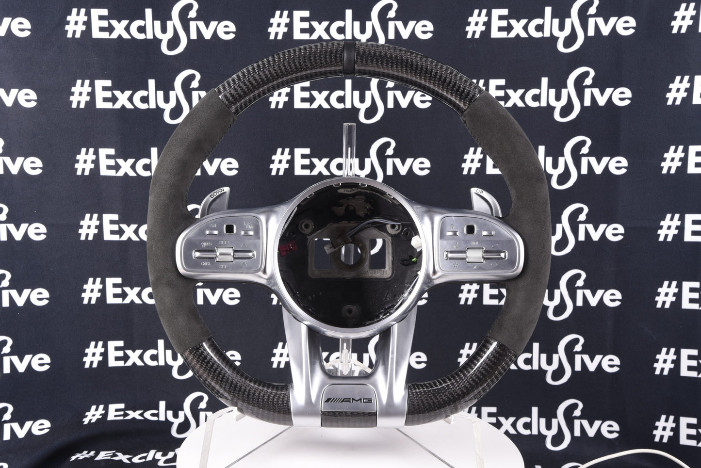 Exclusive Steering Custom Steering Wheel  for 2018+ Mercedes Benz C / CLA / CLS / E / G / GLA / GLB / GLE / GT / S Class AMG