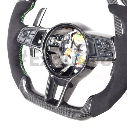 Porsche 911 (991.2) / GT3/GT3RS(991) / 718 Boxster/Cayman (982) / Cayenne (958.2) / Panamera (971) / Macan(95B) Custom Steering Wheel | 2014-2019