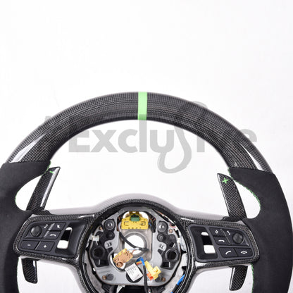 Porsche 911 (991.2) / GT3/GT3RS(991) / 718 Boxster/Cayman (982) / Cayenne (958.2) / Panamera (971) / Macan(95B) Custom Steering Wheel | 2014-2019