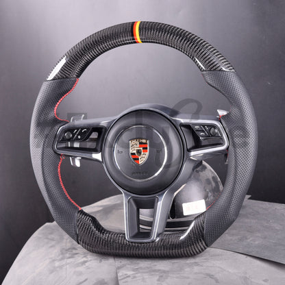 Porsche 911 (991.2) / GT3/GT3RS(991) / 718 Boxster/Cayman (982) / Cayenne (958.2) / Panamera (971) / Macan(95B) Custom Steering Wheel | 2014-2019