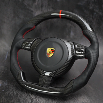 Exclusive Steering Custom Steering Wheel  for Porsche 911 / Boxster / Cayman  | 2004+