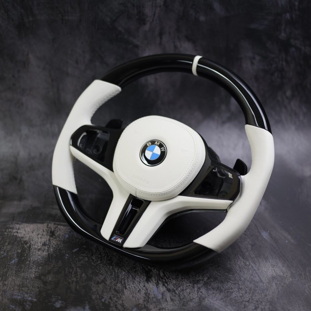 18-24 BMW M2 M3 M4 M5 M8 X3M X4M X5M X6M X7 M60 Custom Steering Wheels | G07 G87 G80 G82 G83 F90 F91 F92 F93 F95 F96 F97 F98