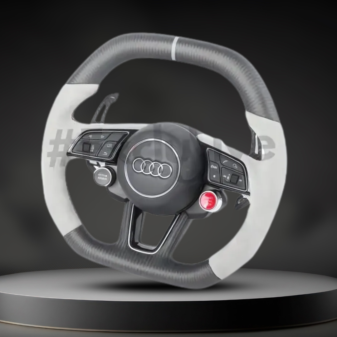 Exclusive Steering Custom Steering Wheel  for Audi A5, S3, RS3, S4, RS4, S5 & RS5, Q5 s