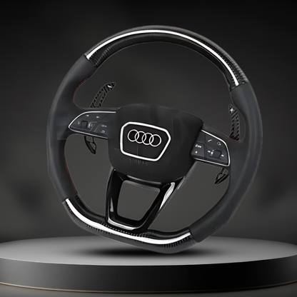 Audi Q3 / Q5 / Q7 / Q8 / SQ5 / SQ7 Custom Steering Wheel | 2016+