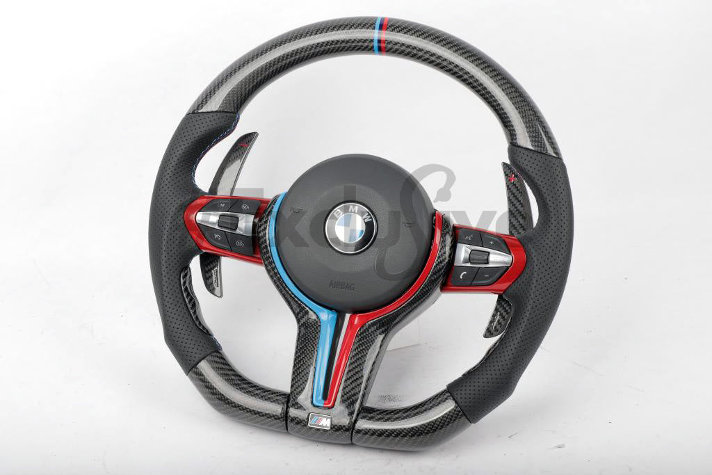 10-18 BMW M5 M6 DCT Custom Steering Wheel | F10 F12 F13